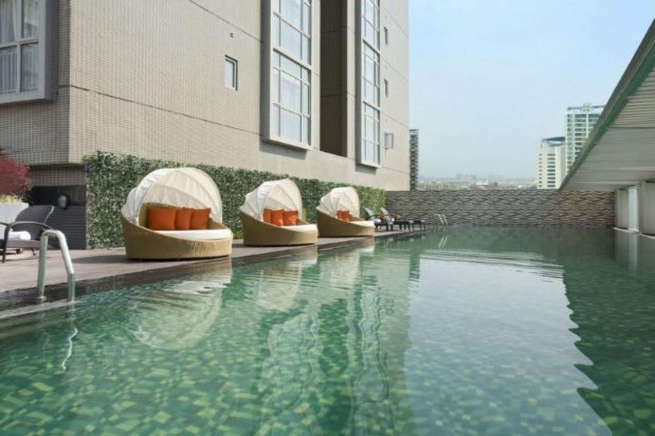 Ascott Guangzhou Apartment Exterior foto