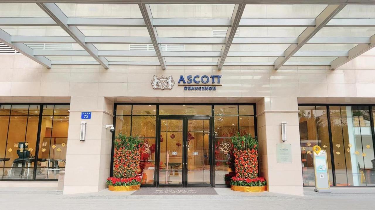 Ascott Guangzhou Apartment Exterior foto