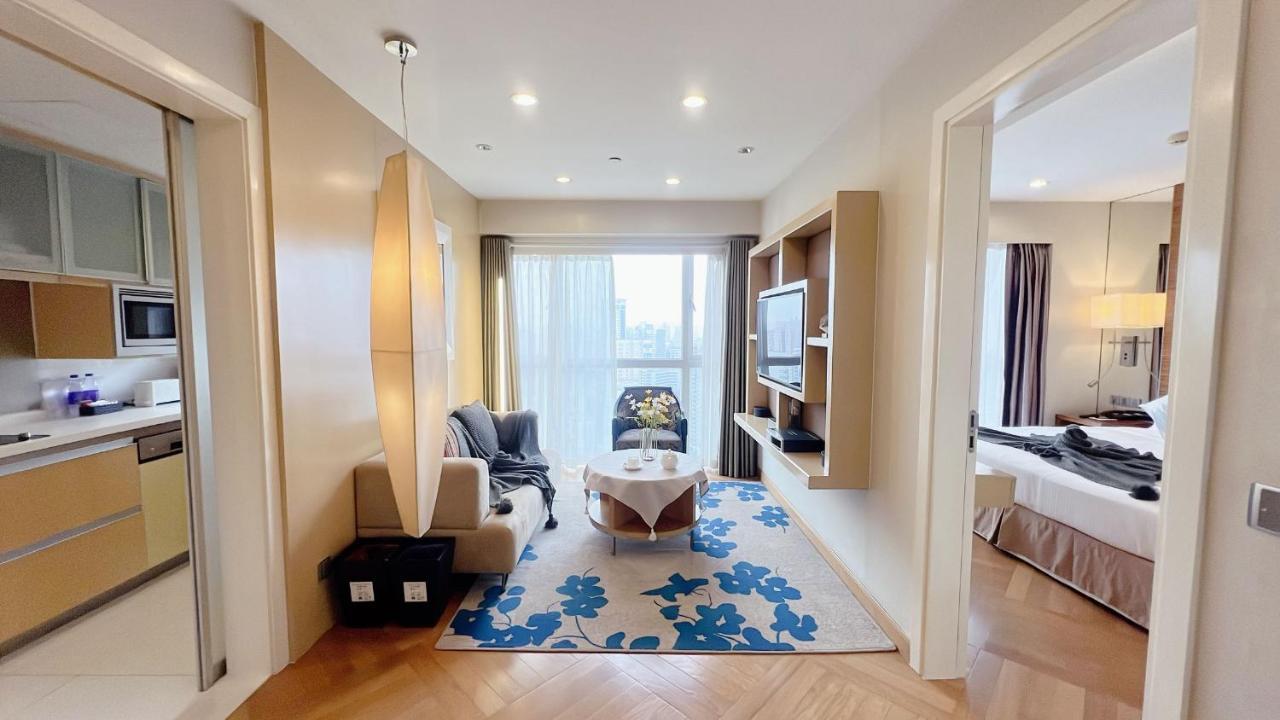 Ascott Guangzhou Apartment Exterior foto
