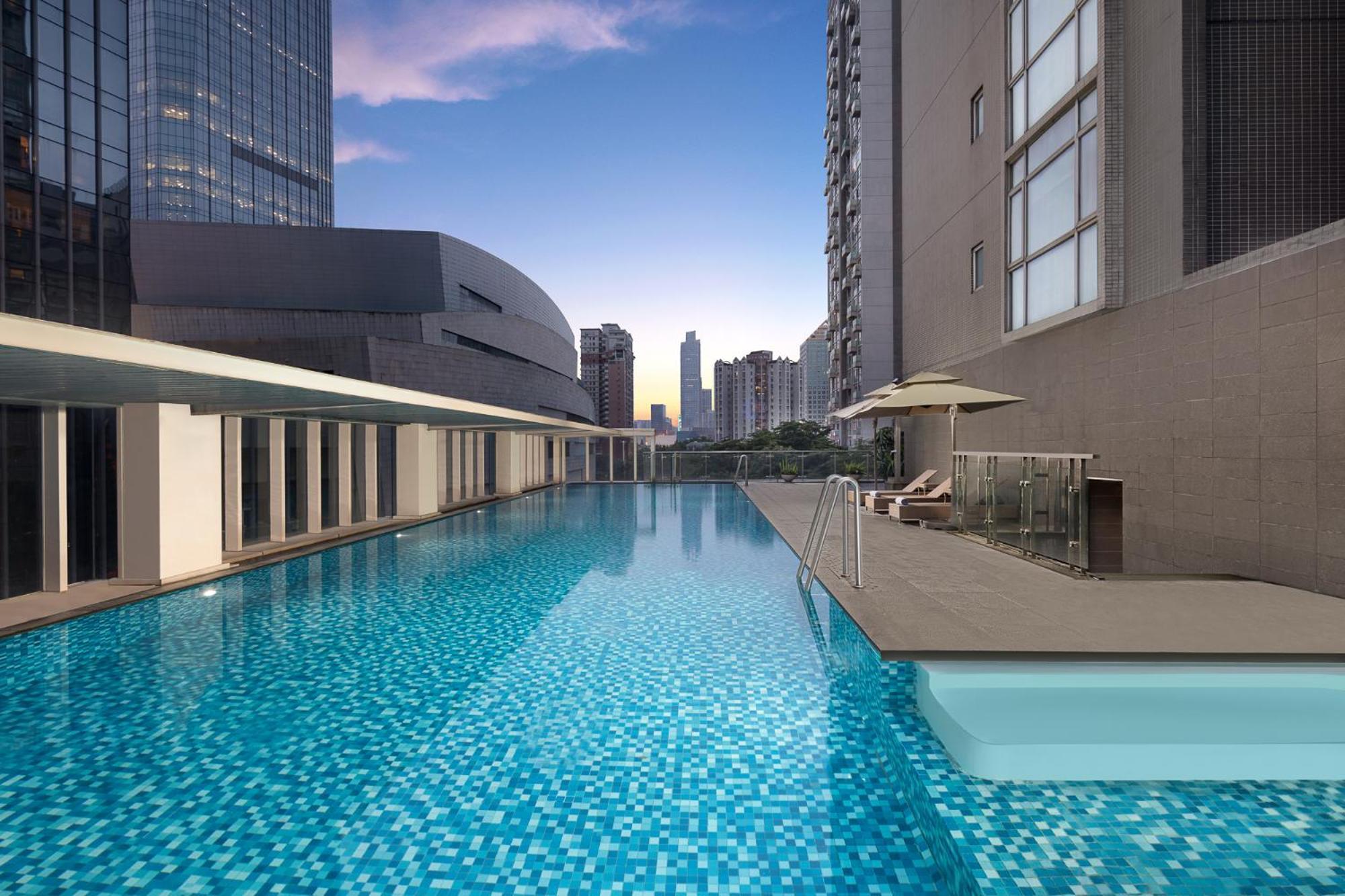 Ascott Guangzhou Apartment Exterior foto